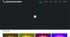Desktop Screenshot of bonniesrecords.com